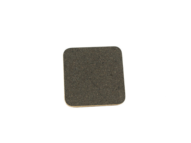 Descanso de Tacho Quadrado em Cortiça de Alta Densidade | Escuro - 150 × 150mm