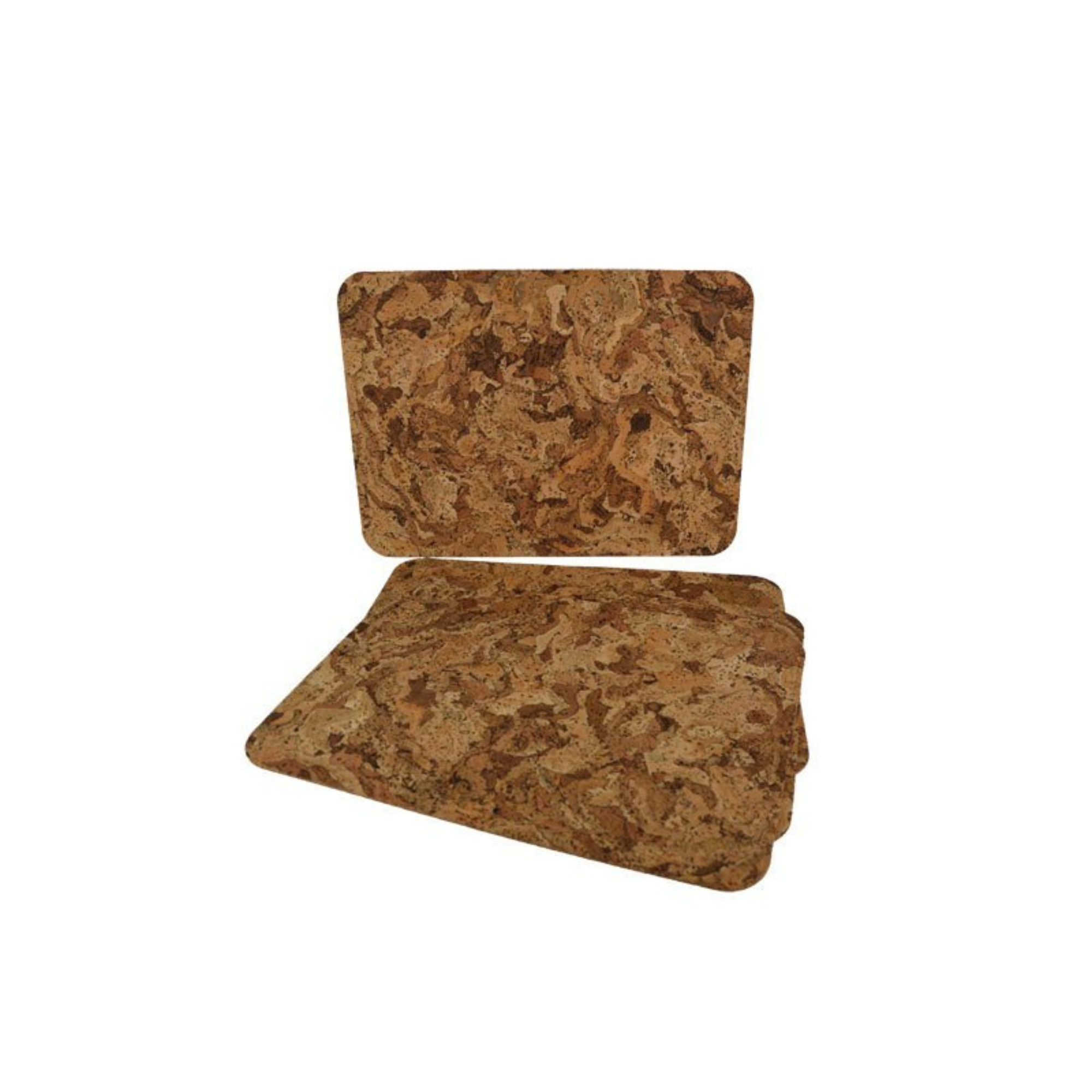 Conjunto de 4 Individuais de Mesa em Cortiça 40 x 30 cm | Angola Natural