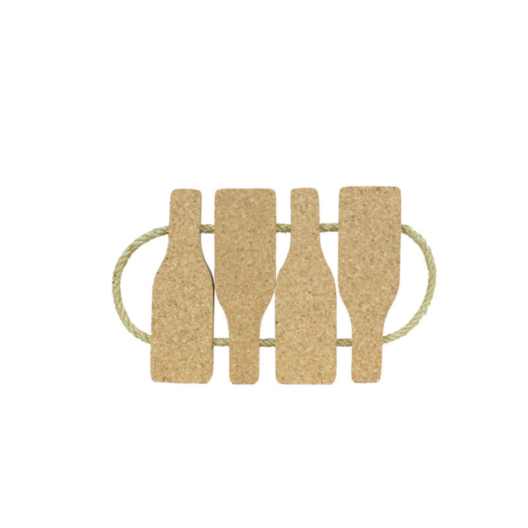 Descanso de Tacho em Cortiça | Garrafa Decorativa - 315 × 190mm