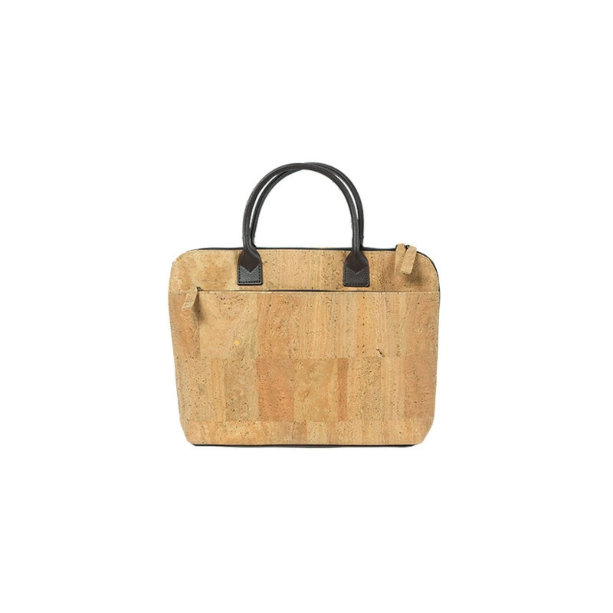 Mala Tote em Cortiça Natural para Portátil