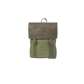 Mochila Satchel em Cortiça Castanha e Verde
