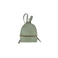Mochila Mini em Cortiça Verde Acolchoada