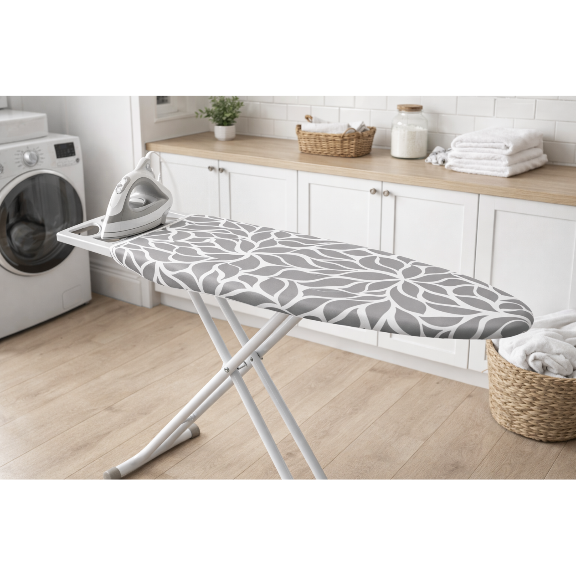 Cobertura para Tábua de Engomar em Espuma e Moletão Orla4U 140x52cm Sol Tropical