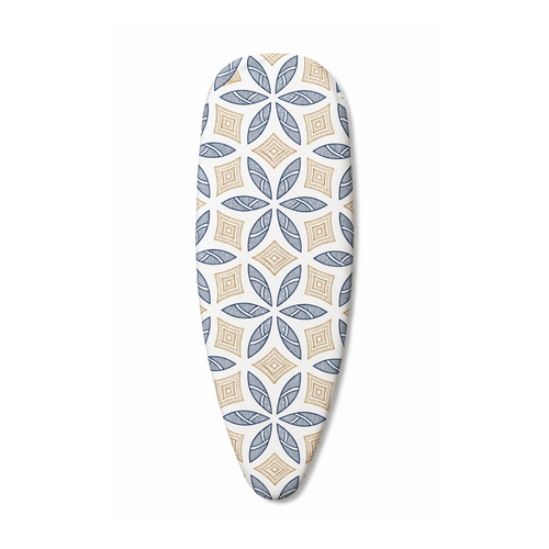 Cobertura para Tábua de Engomar em Espuma e Moletão Orla4U 140x52cm Jardim Rubi