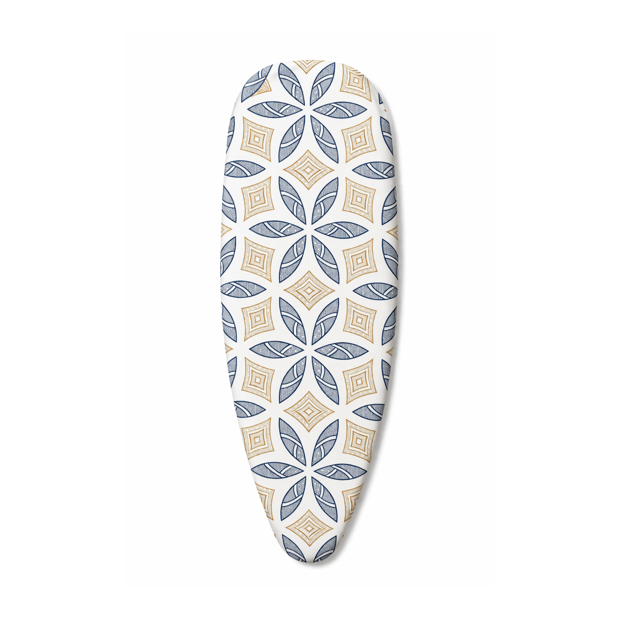 Cobertura para Tábua de Engomar com Elástico, Espuma e Moletão Orla4U 130x45cm Azulejo Real
