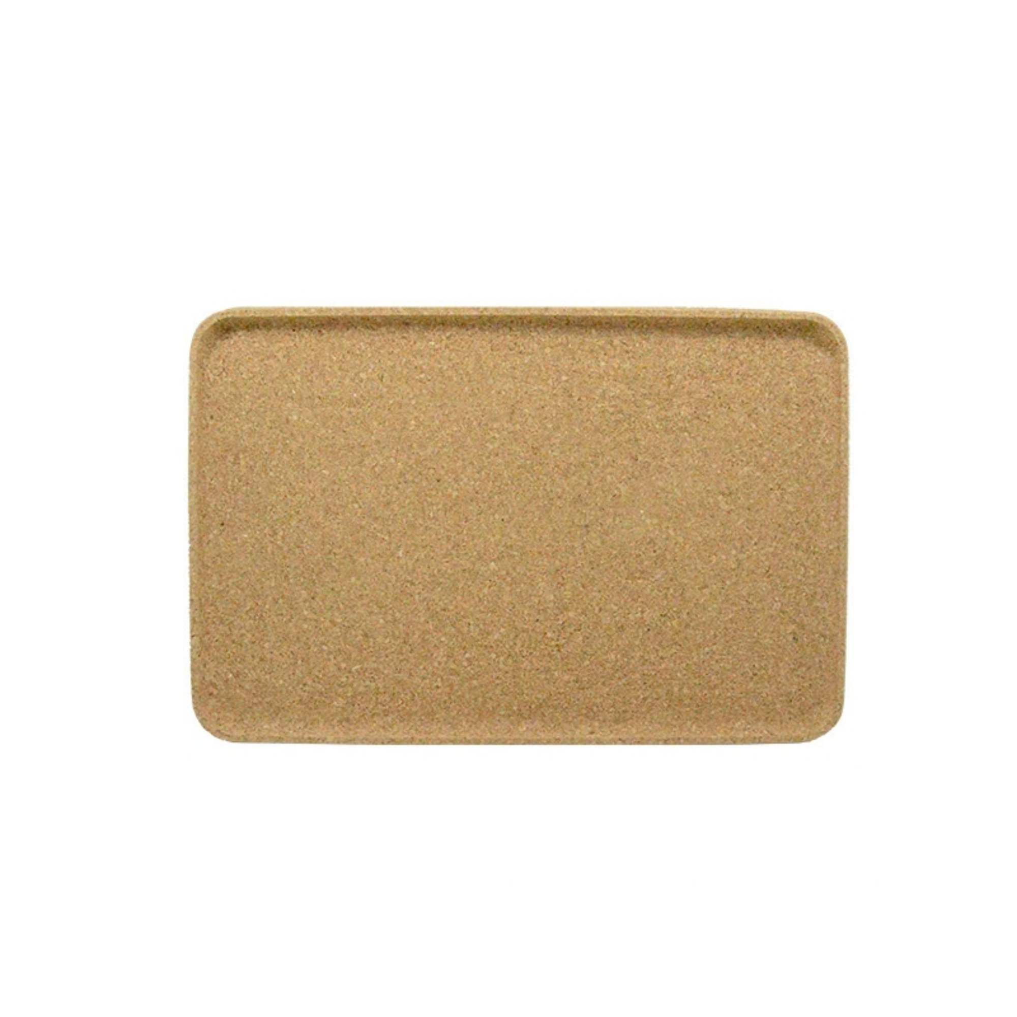 Tabuleiro Retangular em Cortiça 43 x 30 cm - Natural