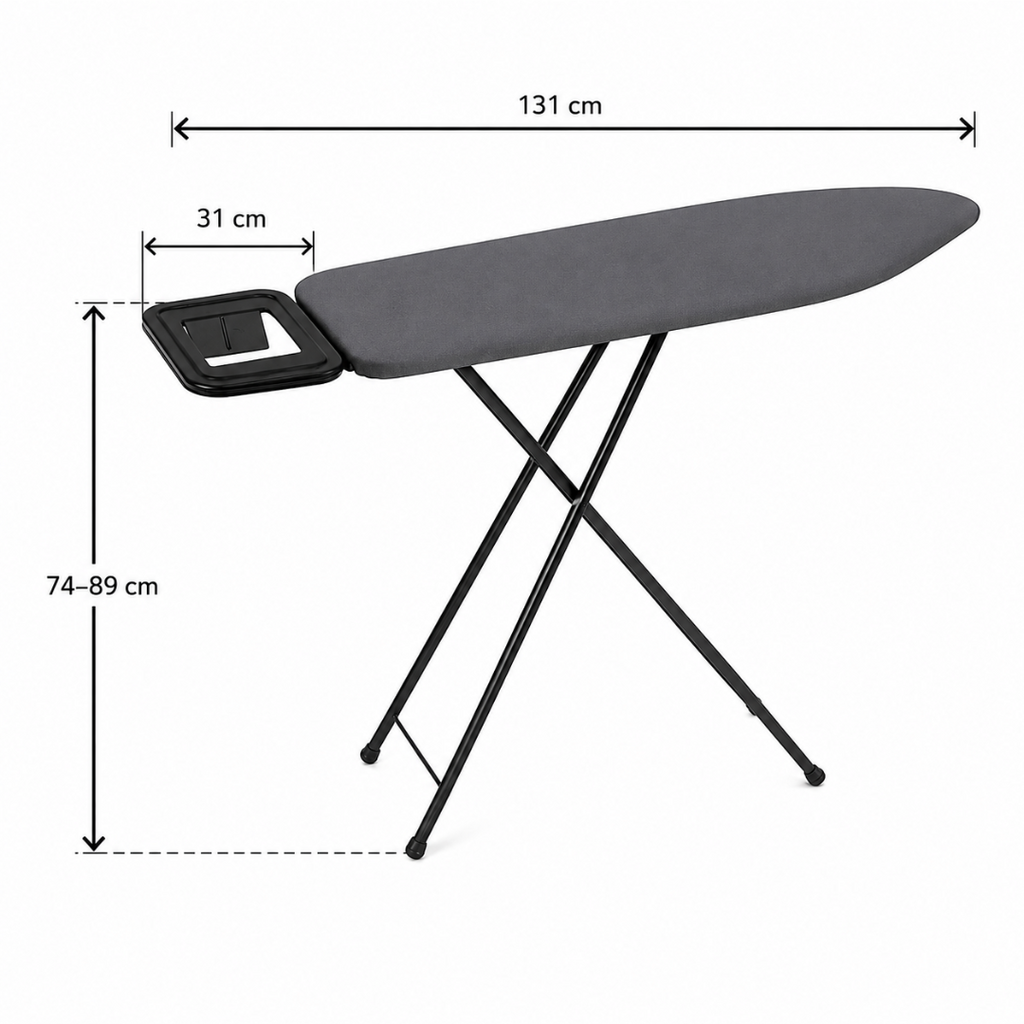 Tábua de Engomar Standard Orla4U Ajustável e Dobrável