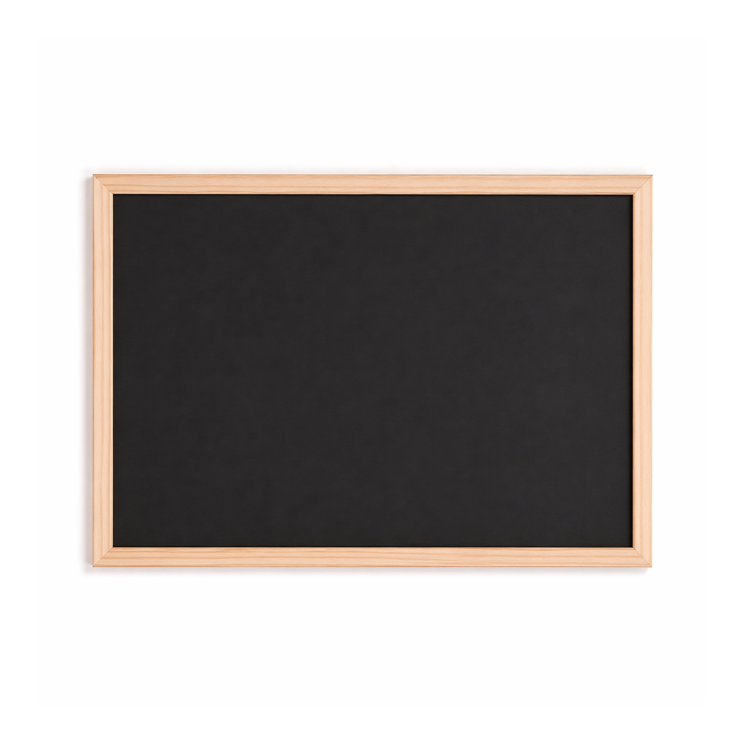 Quadro de Giz Preto Orla4U para Recados e Menus 30x40cm